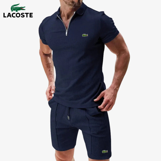 Lасоѕtе® Reißverschluss-Polo & Shorts Set 2025 – Lagerverkauf