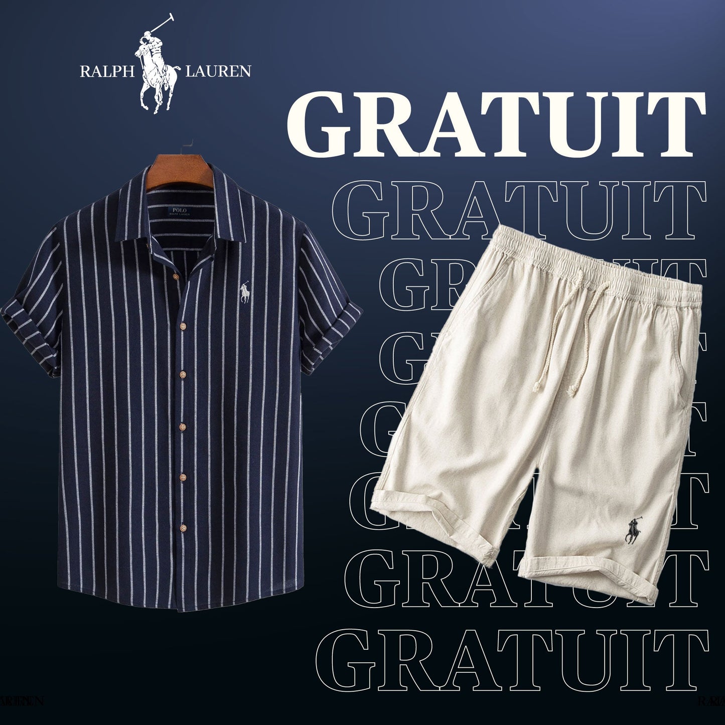 Paket R&amp;L: Chemise Signature + Short Offert